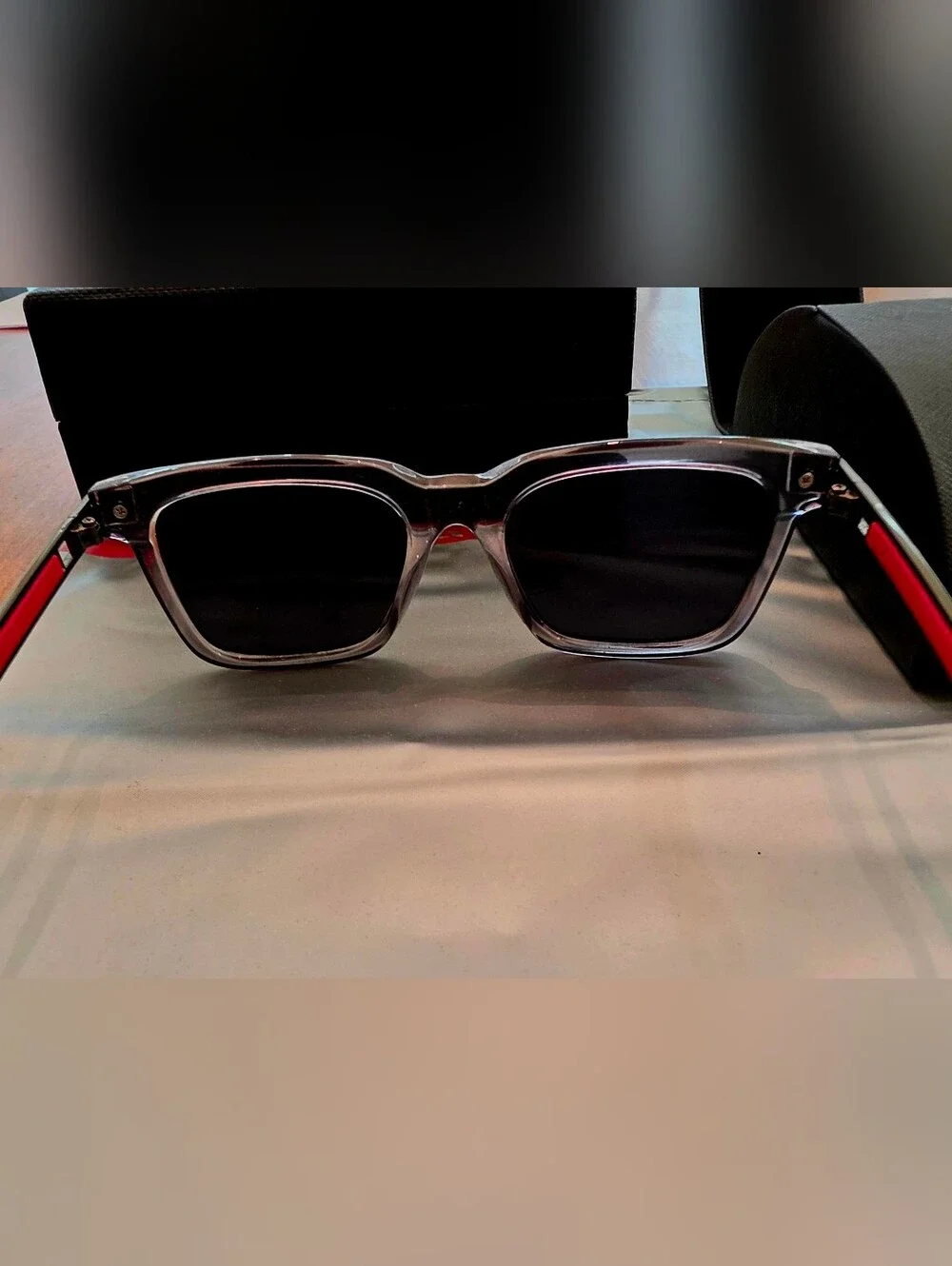 Prada Men’s Black Gradient Sunglasses - PRADA